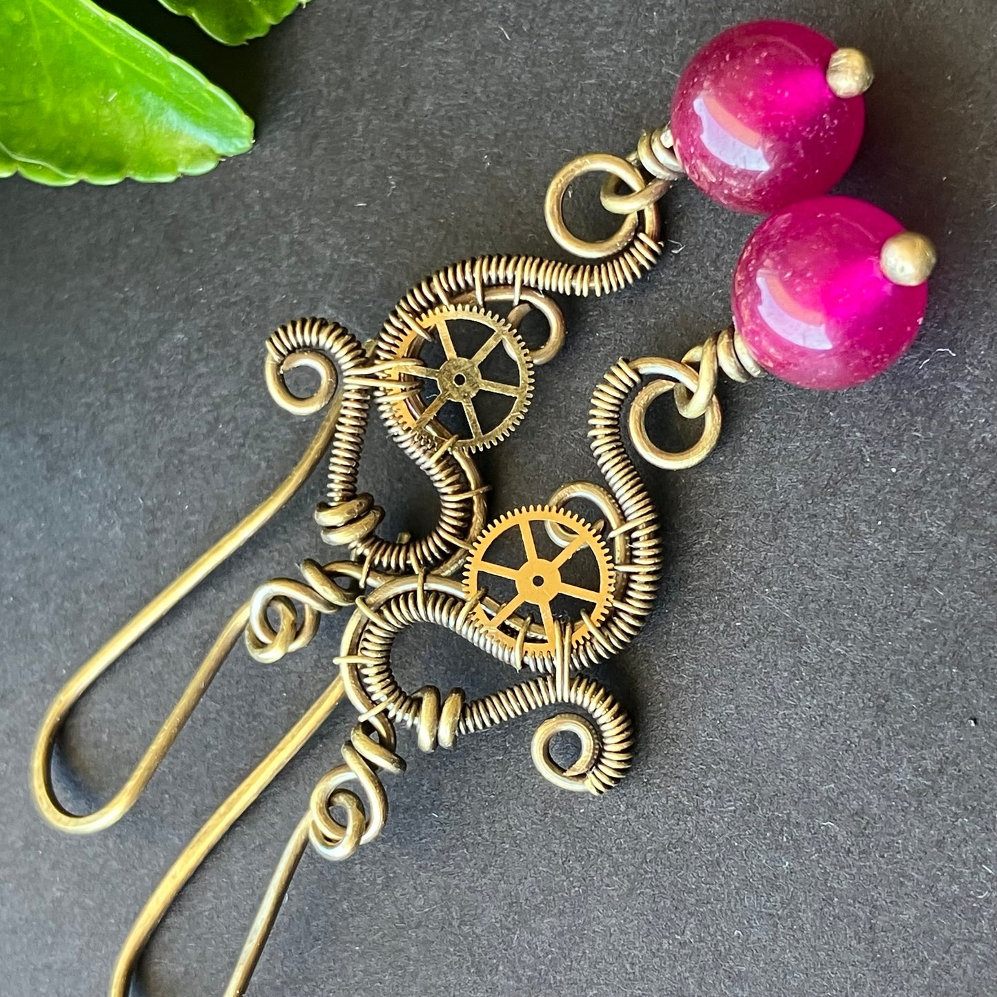 MARS HERCEGNŐ steampunk fülbevaló