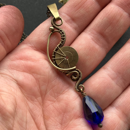 KEMET steampunk pendant