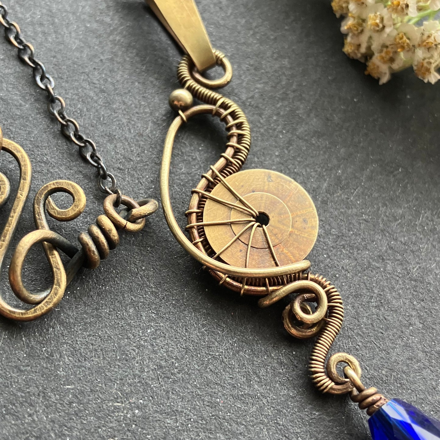 KEMET steampunk pendant
