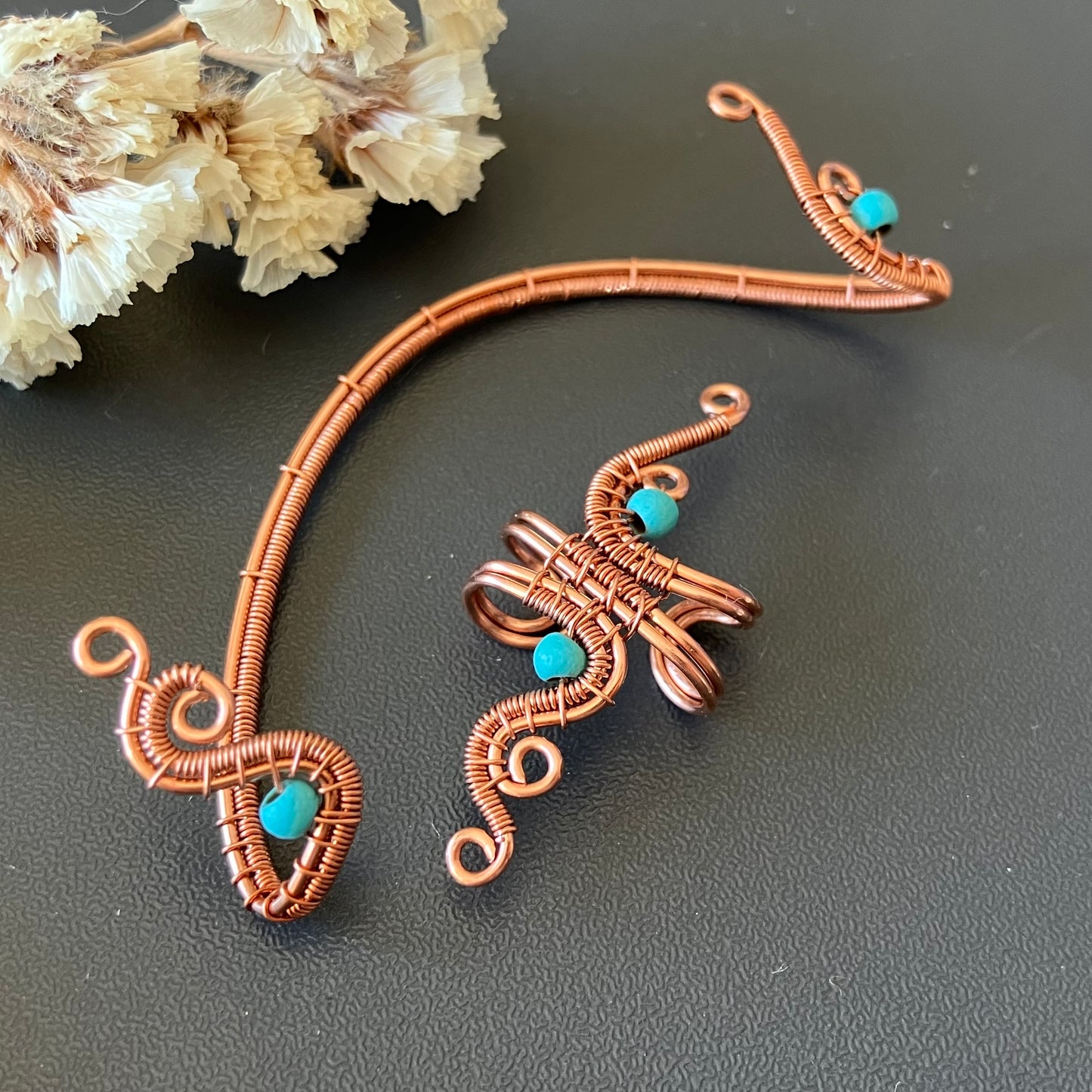 Copper and turquoise bundle