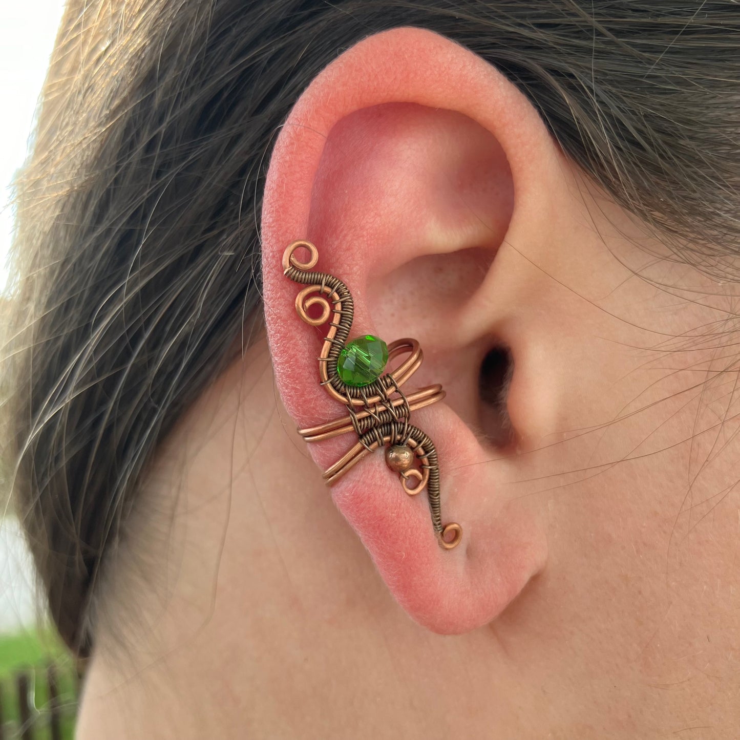 FREEDOM copper ear cuff