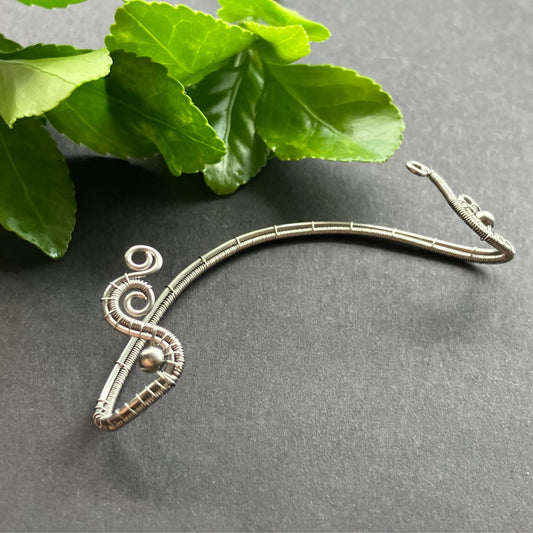 Stainless steel small ear wrap