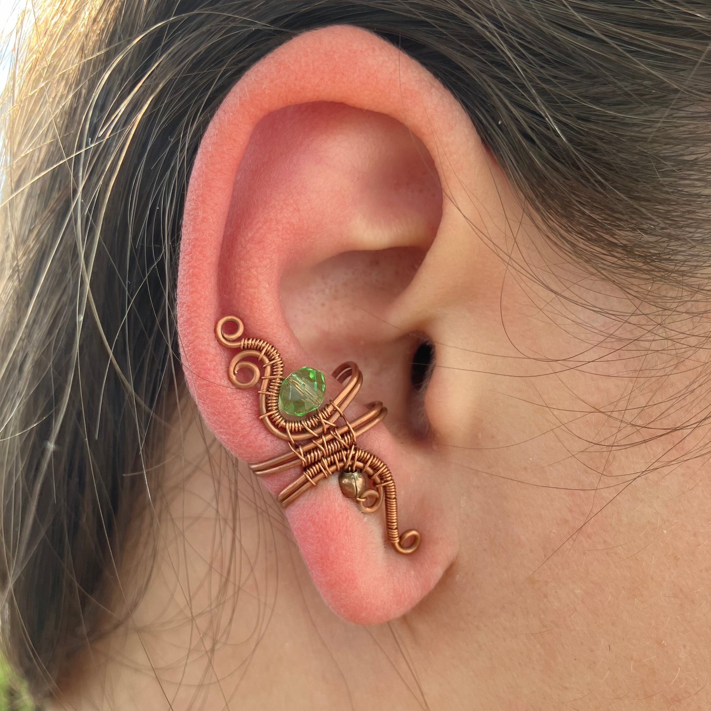 FREEDOM copper ear cuff