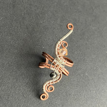 Load image into Gallery viewer, WILDFLOWER copper silverplated ear cuff
