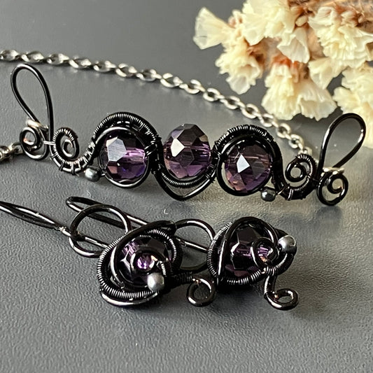 Black and purple bundle