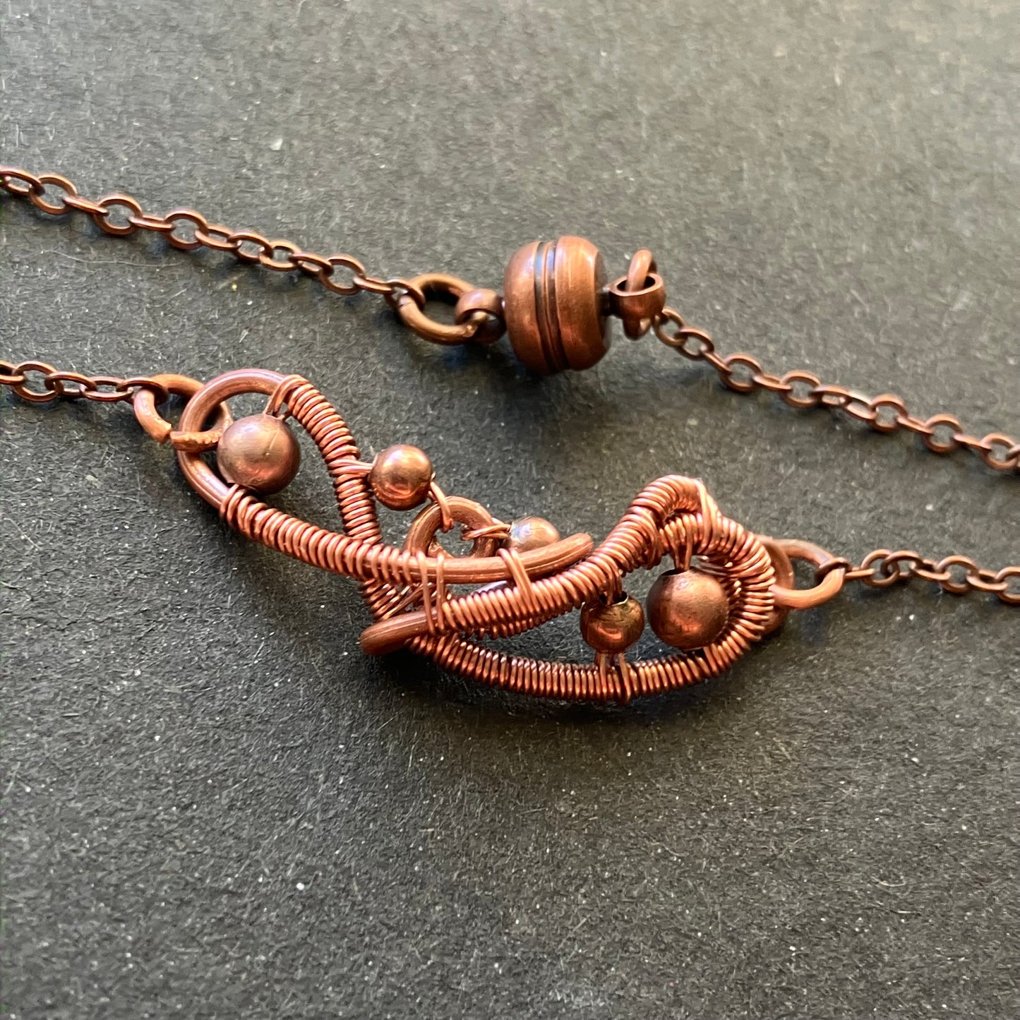 BASICS - copper chain bracelet