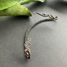 Load image into Gallery viewer, PHOENIX copper and hessonite ear wrap
