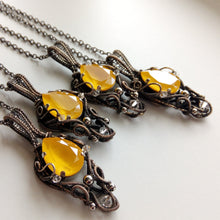 Load image into Gallery viewer, LUX yellow necklace
