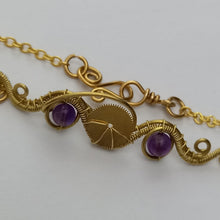 Load image into Gallery viewer, Reina amethyst necklace
