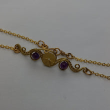 Load image into Gallery viewer, Reina amethyst necklace
