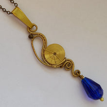 Load image into Gallery viewer, KEMET steampunk pendant
