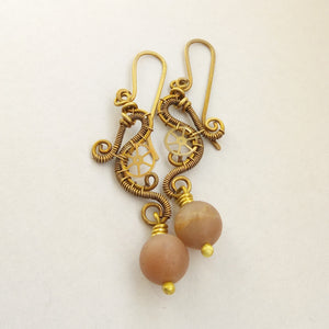 PLUTO PRINCESS steampunk earrings